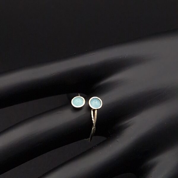 Bague double jade