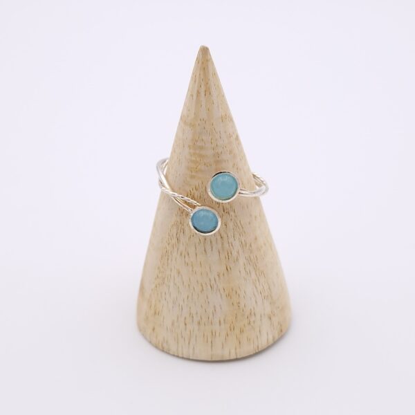 Bague double jade – Image 2