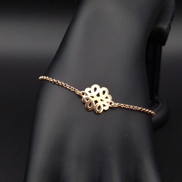 Bracelet doré rose Celte