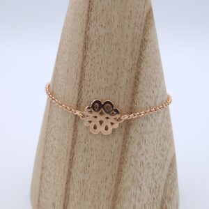 Bracelet doré rose Celte
