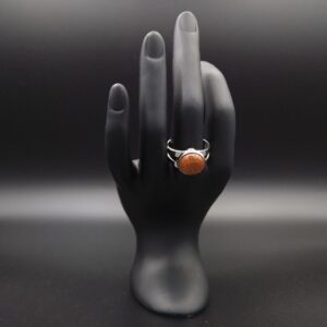 Bague pierre de soleil