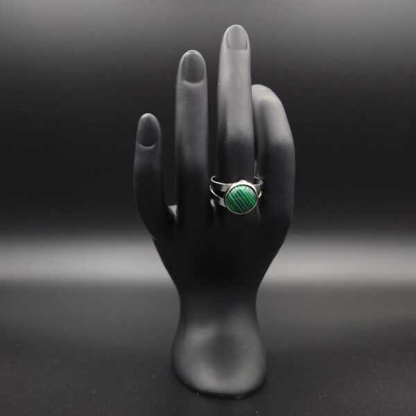 Bague malachite