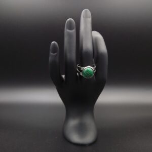 Bague malachite