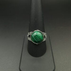 Bague malachite