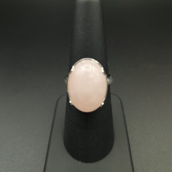 Bague quartz rose – Image 2