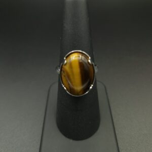 Bague oeil de tigre