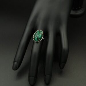 Bague malachite