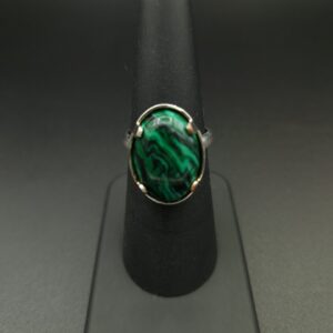 Bague malachite