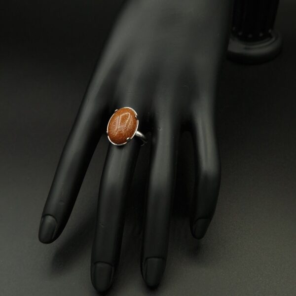 Bague pierre de soleil