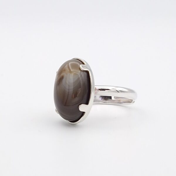 Bague quartz fumé – Image 3