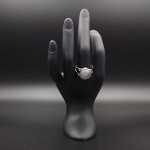 Bague quartz fumé