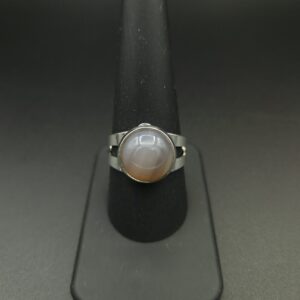 Bague quartz fumé