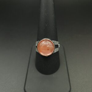 Bague quartz rose