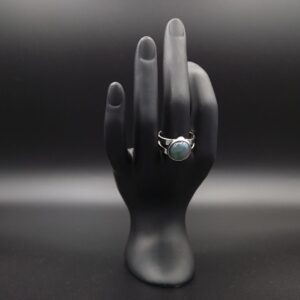 Bague quartz fumé