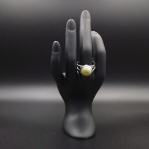 Bague marbre vert